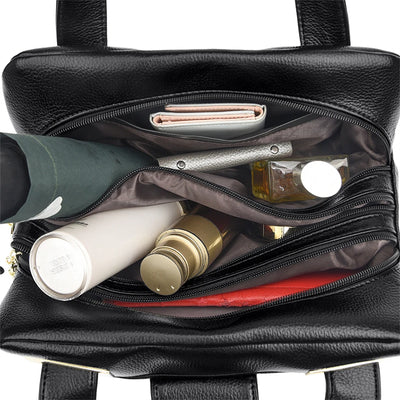 Women Multi-layers Top-handle Bag
