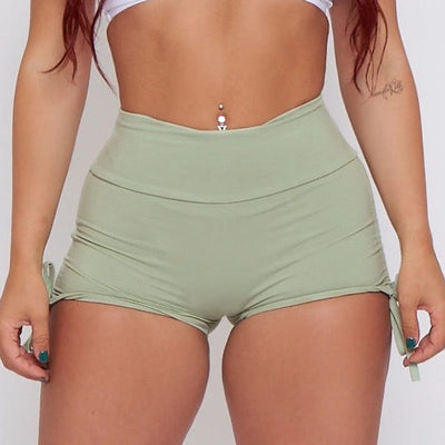 High Waist Knee-Length Seamless Leggings – Booty Lifting Stretch