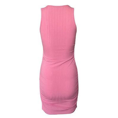 Women's Sexy Slim Fit Camisole Mini Dress – Sleeveless Sheath Clubwear