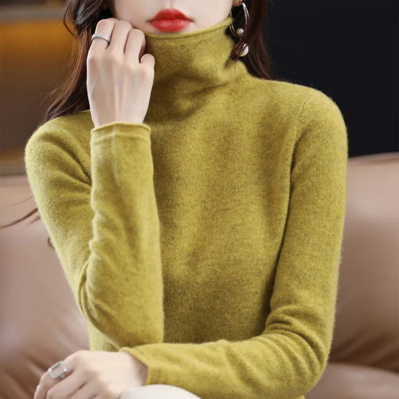 Merino Wool Cashmere - Sweater Women's