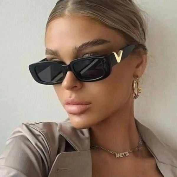 New V-Shaped Women's Sunglasses