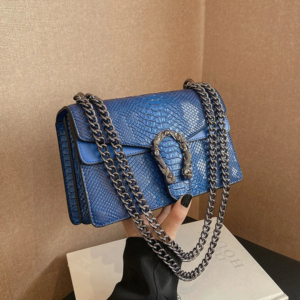 Vintage Chain Small Square Bag For Women's Trend