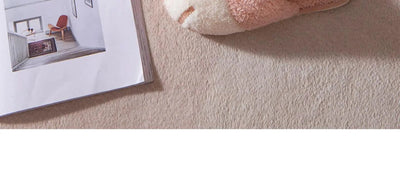 Winter Warm Plush Slippers Cute Cat Paw Designer