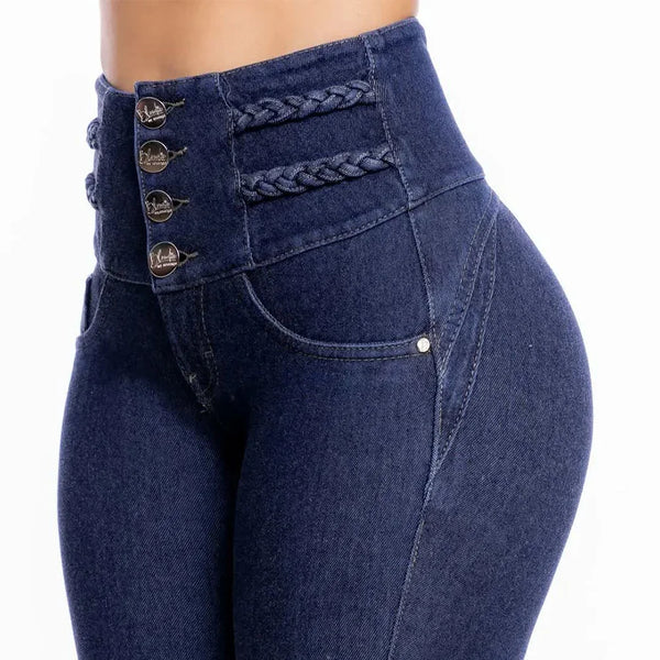 Skinny Jeans - Stretch Denim Sexy High Waist Slim Female