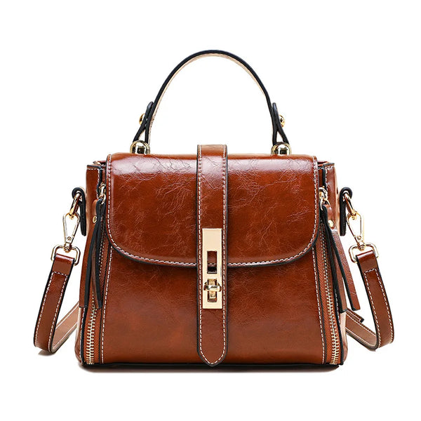 Luxury Genuine Leather Women bag Shoulder & Handbags