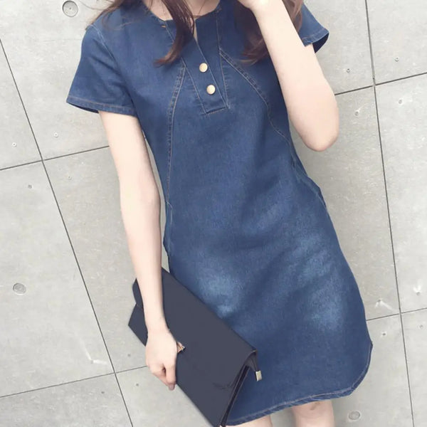 Sexy Denim Dress Casual Elegant For Women