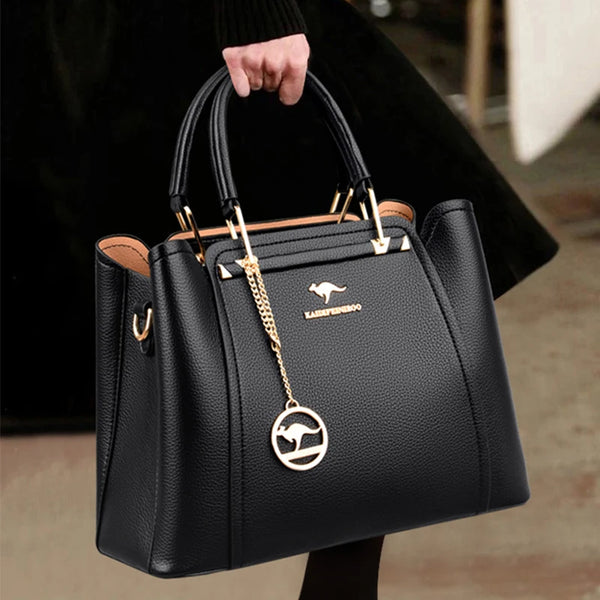 Women Soft Leather Shoulder & Handbags Luxury