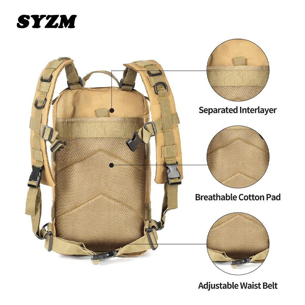 Hunting Backpack,  Military Tactical Backpack50L/30L - Multifunctional