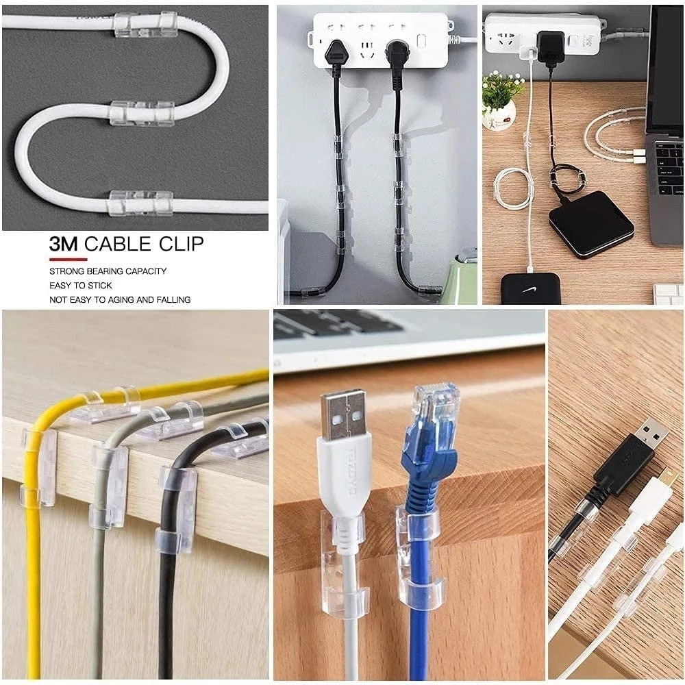 20PC - Cable Organizer Clips