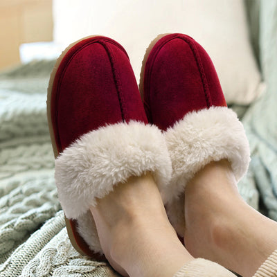 Comwarm Fluffy Winter Slippers For Women