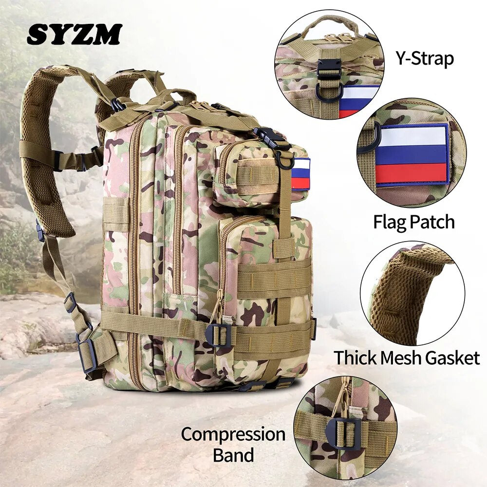Hunting Backpack,  Military Tactical Backpack50L/30L - Multifunctional