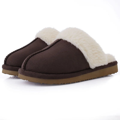 Comwarm Fluffy Winter Slippers For Women