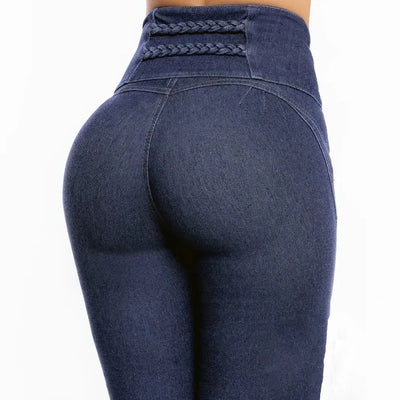 Skinny Jeans - Stretch Denim Sexy High Waist Slim Female
