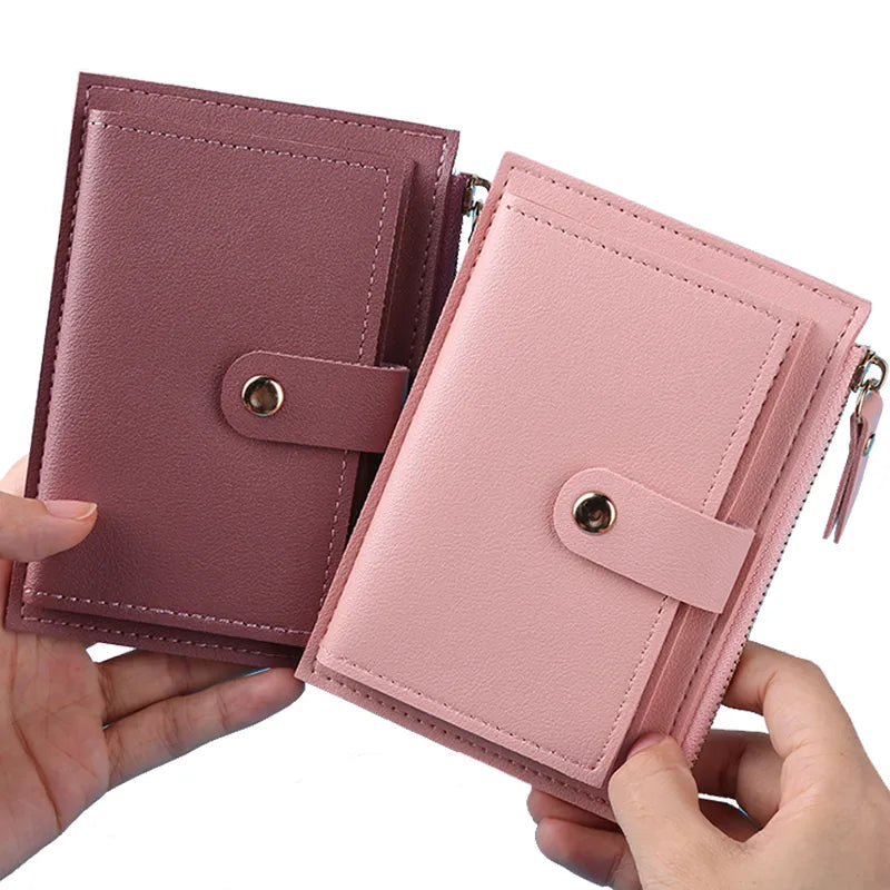 Women Simple Wallets Leather