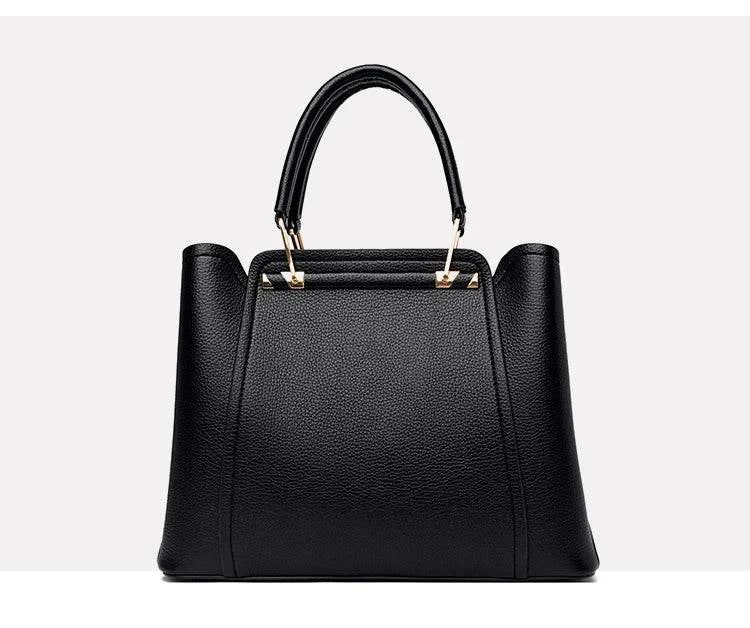 Soft Leather Luxury Handbags Women Bags Designer 3 Layers Shoulder Crossbody Sac Ladies Large Capacity Shopping Messenger Tote