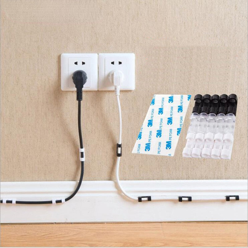 20PC - Cable Organizer Clips