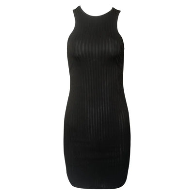 Women's Sexy Slim Fit Camisole Mini Dress – Sleeveless Sheath Clubwear