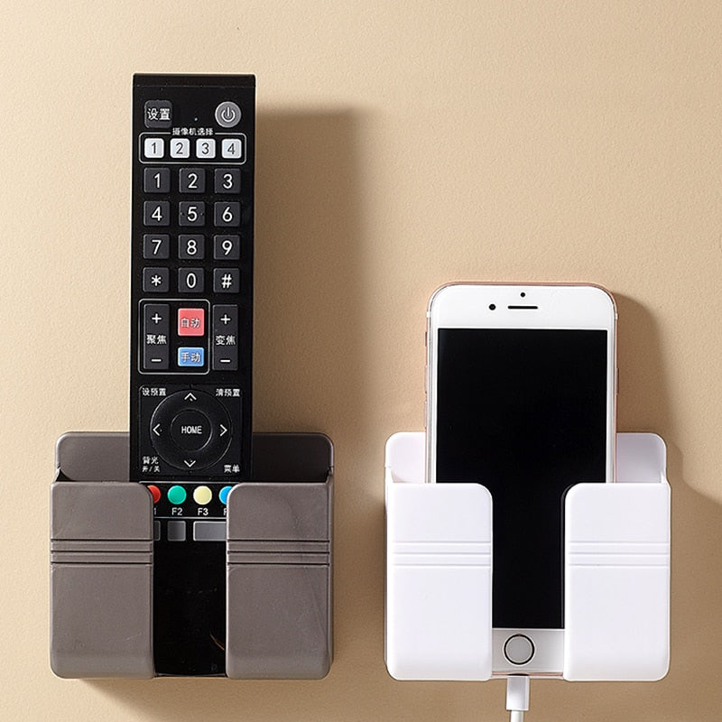 Wall Mobile Phone Holder Punch-Free Mounted Organizer Holders