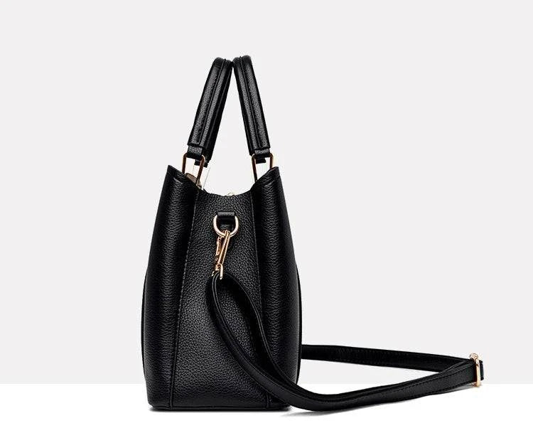 Soft Leather Luxury Handbags Women Bags Designer 3 Layers Shoulder Crossbody Sac Ladies Large Capacity Shopping Messenger Tote
